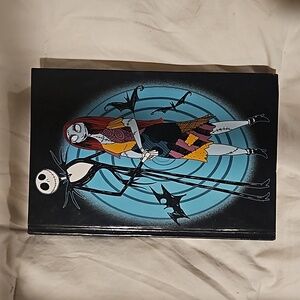 Nightmare Before Christmas Jack Skeleton and Sally Journal with Stickers